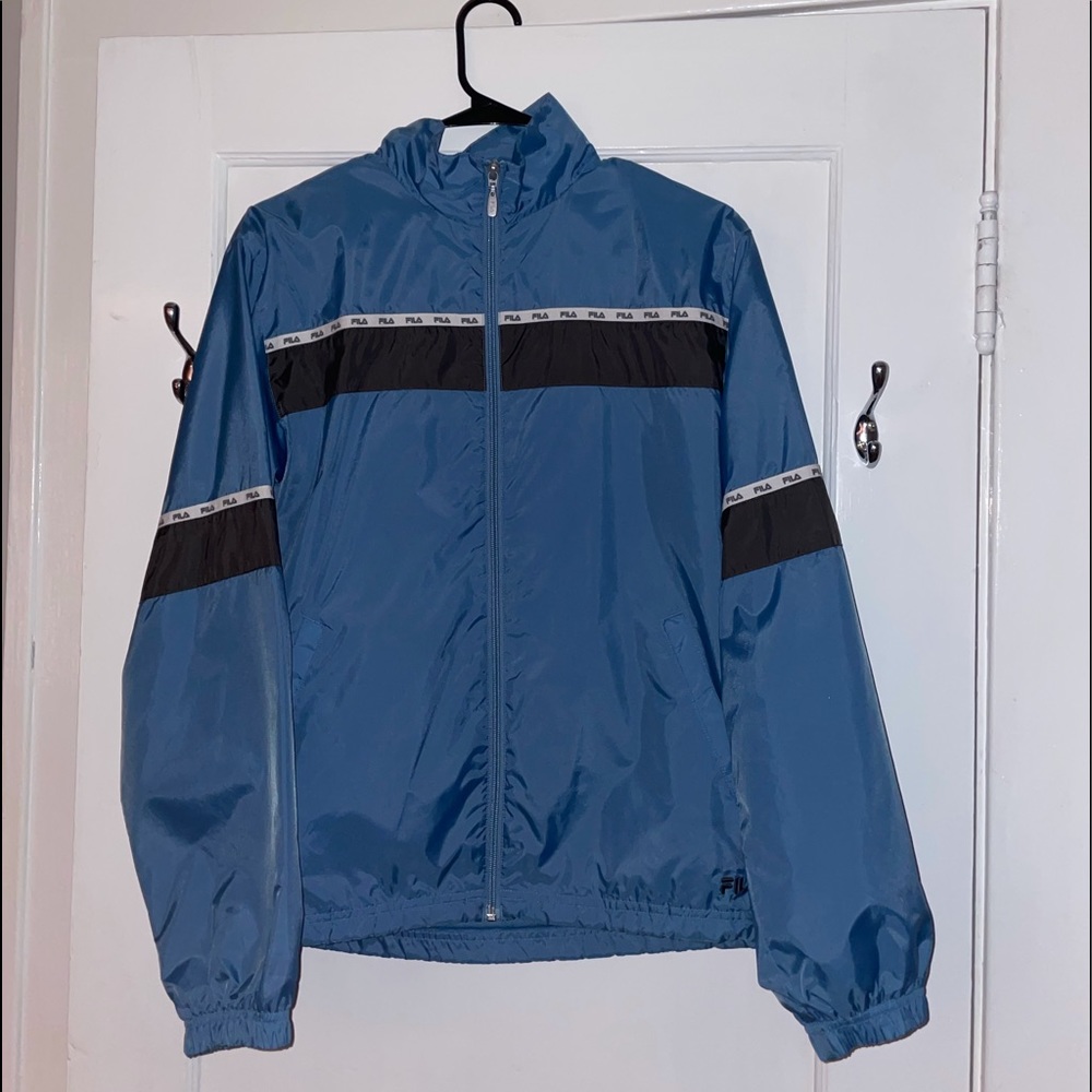 Vintage Fila Windbreaker Blue